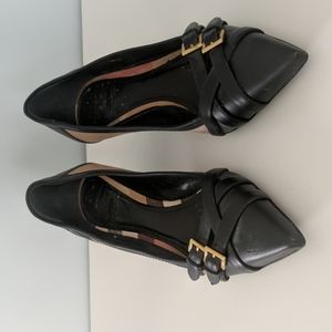 Burberry black and Nova check heels size 36